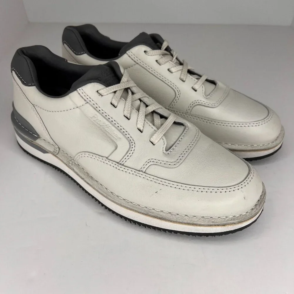 Rockport Mens C11516 Ivory 9000 Prowalker Lightweight Size 8 Casual Shoes
